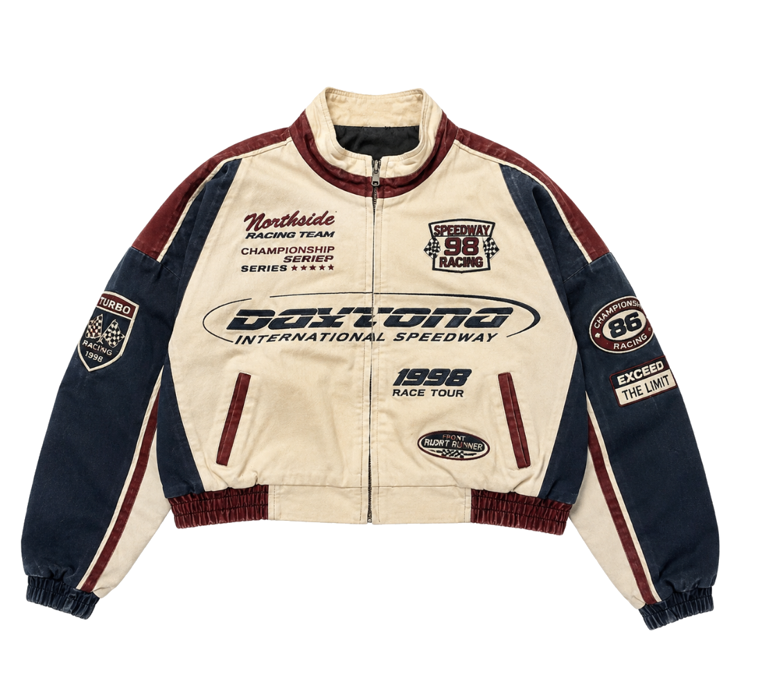 vintage racing jacket