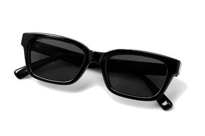 black sunglasses